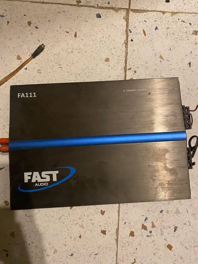 FA111 Amplifier 6month used only