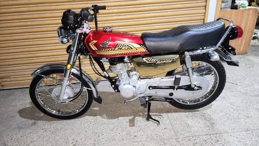 Honda CG 125 Special Edition Gold