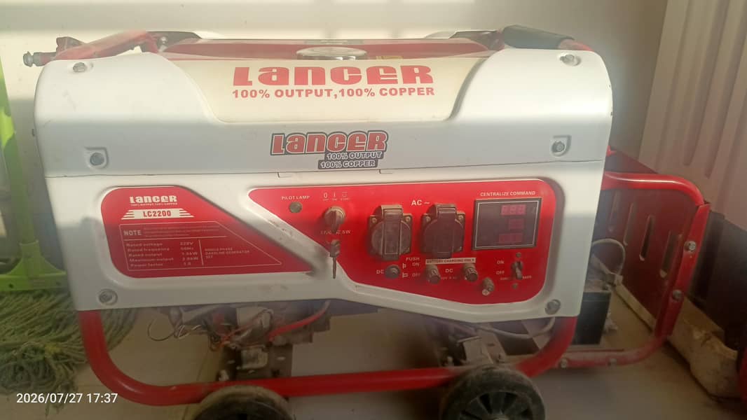 Lancer Generator 3.5kv 0
