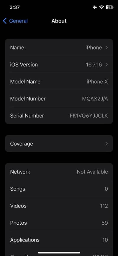 Apple iPhone X