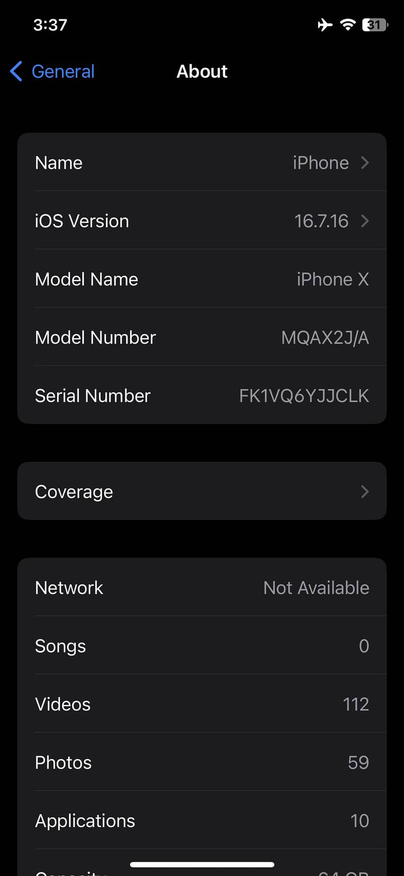 Apple iPhone X 0