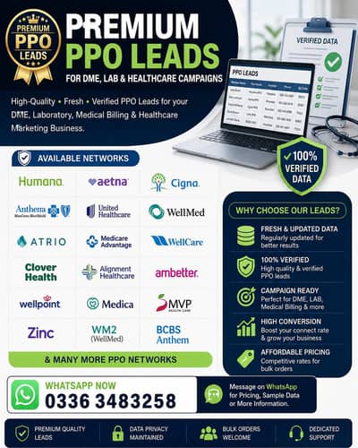  Premium PPO Leads Available