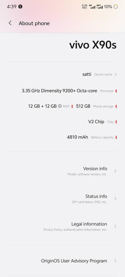 Vivo X90s
