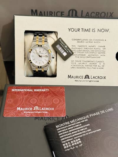 Maurice Lacroix Aikon AI-1108 Two Tone Men’s Original Swiss Made Watch