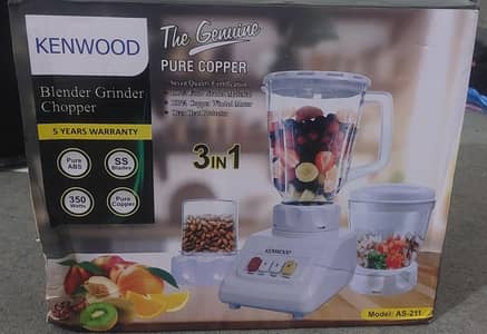 Kenwood 3-in-1 Blender Grinder Chopper