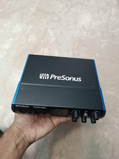 PreSonus Studio 24c USB-C Audio Interface (Good Condition)