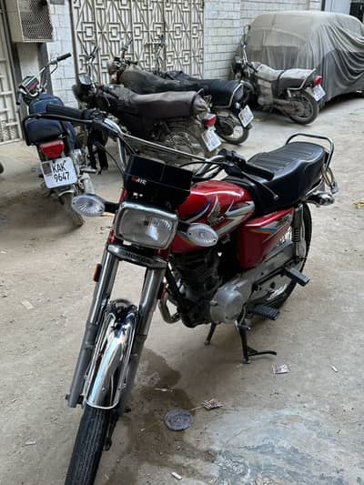 Honda CG-125 2016 in prestige condition