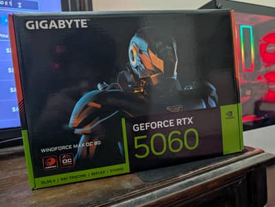 Gigabyte GeForce RTX 5060 Windforce OC 8GB – Box Open Only like New