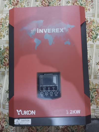 inverex hybrid yukon 3.2kwa 1 year warranty 2 year use only