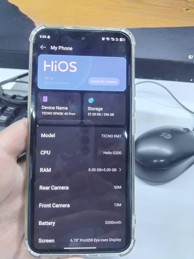Tecno spark 40 pro plus 6