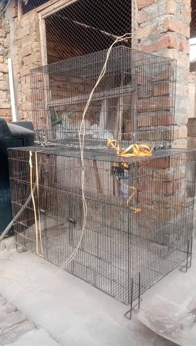 cages in good condition