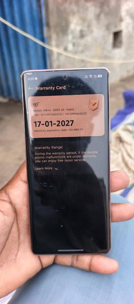 Infinix Zero 40 5
