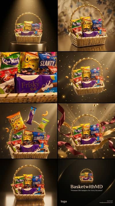 SNACK BASKET AND PREMIUM HAMPER