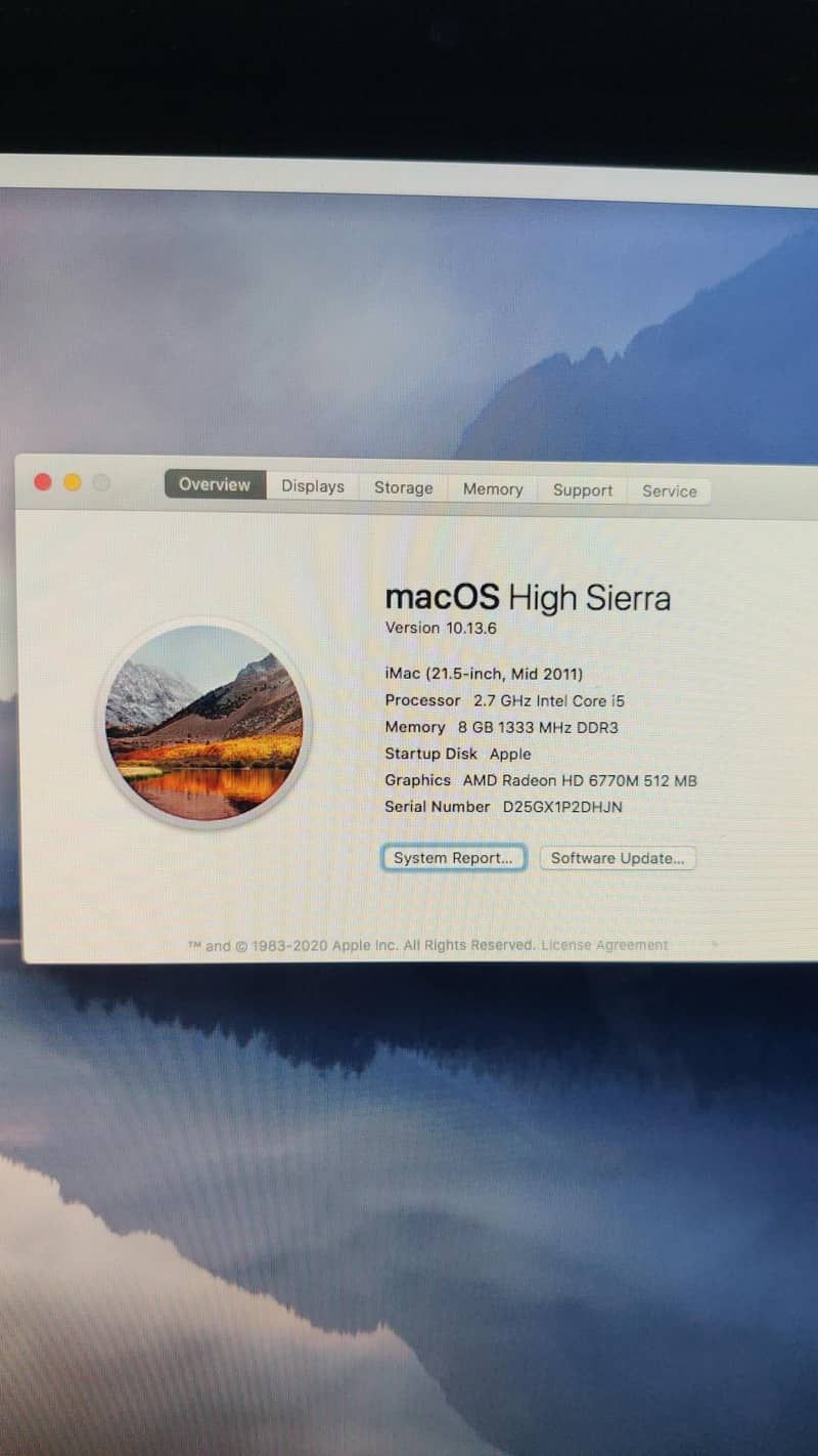 Imac mid 2011 1