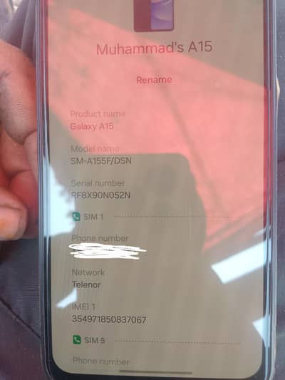 Samsung Mobile A15