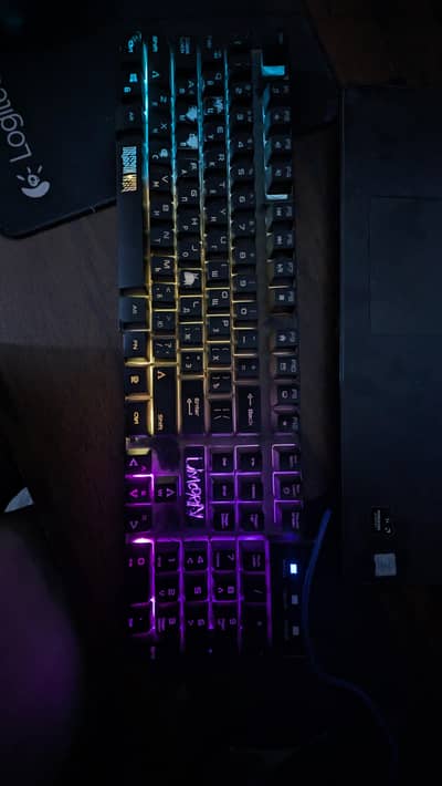 Semi Mechanical Metallic Keyboard