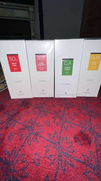 One perfume bottle 75ml and price 12500