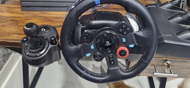 Logitech G29 Steering Wheel + Pedals + Gear Shifter