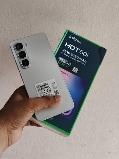 infinix HOT 60i with complete box