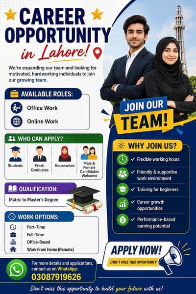 Hiring on urgent base