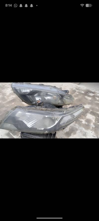 headlights Honda city  ki headlights