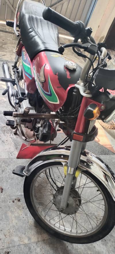 all ok no any accident of bike