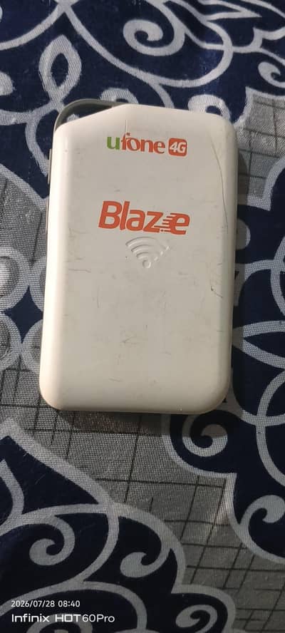 Ufone 4G Blaze Wifi Device