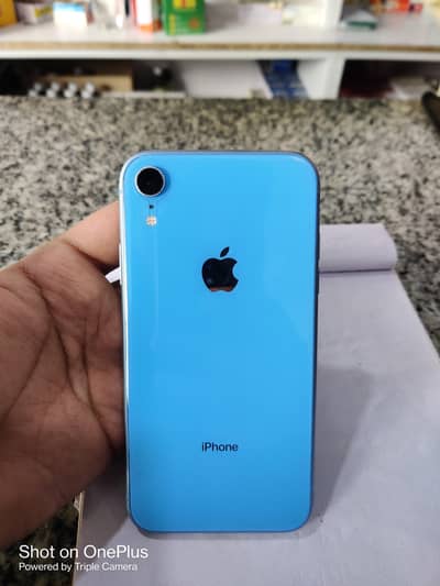 iPhone XR Blue (64GB) – 10/10 Mint Condition (86% BH)