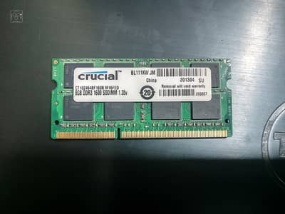 Laptop ram 8gb