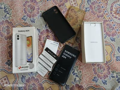 Samsung Galaxy A04 White Premium 10/10 Just Like Box Open