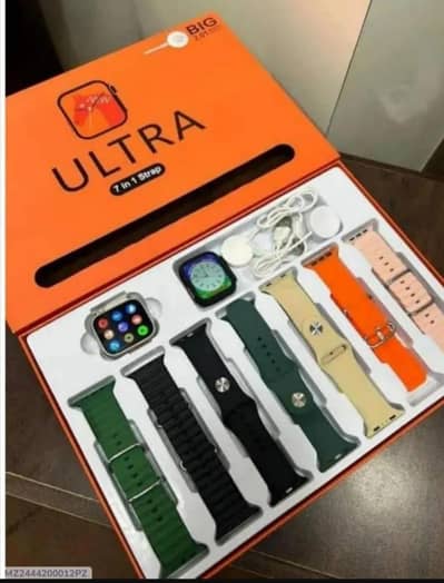 Ultra 7 in 1 Smart Watch with Free Cash on Delivery