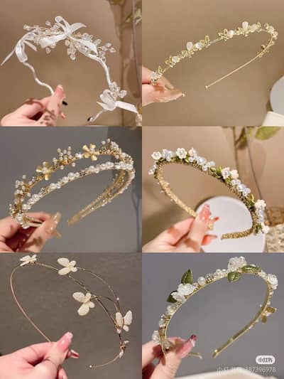 Elegant Pearl & Crystal Bridal Headband Collection