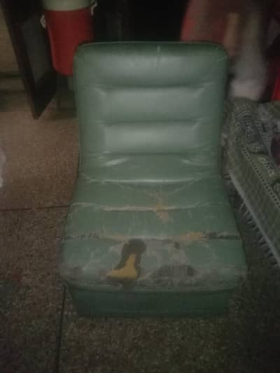 2 one seater sofas