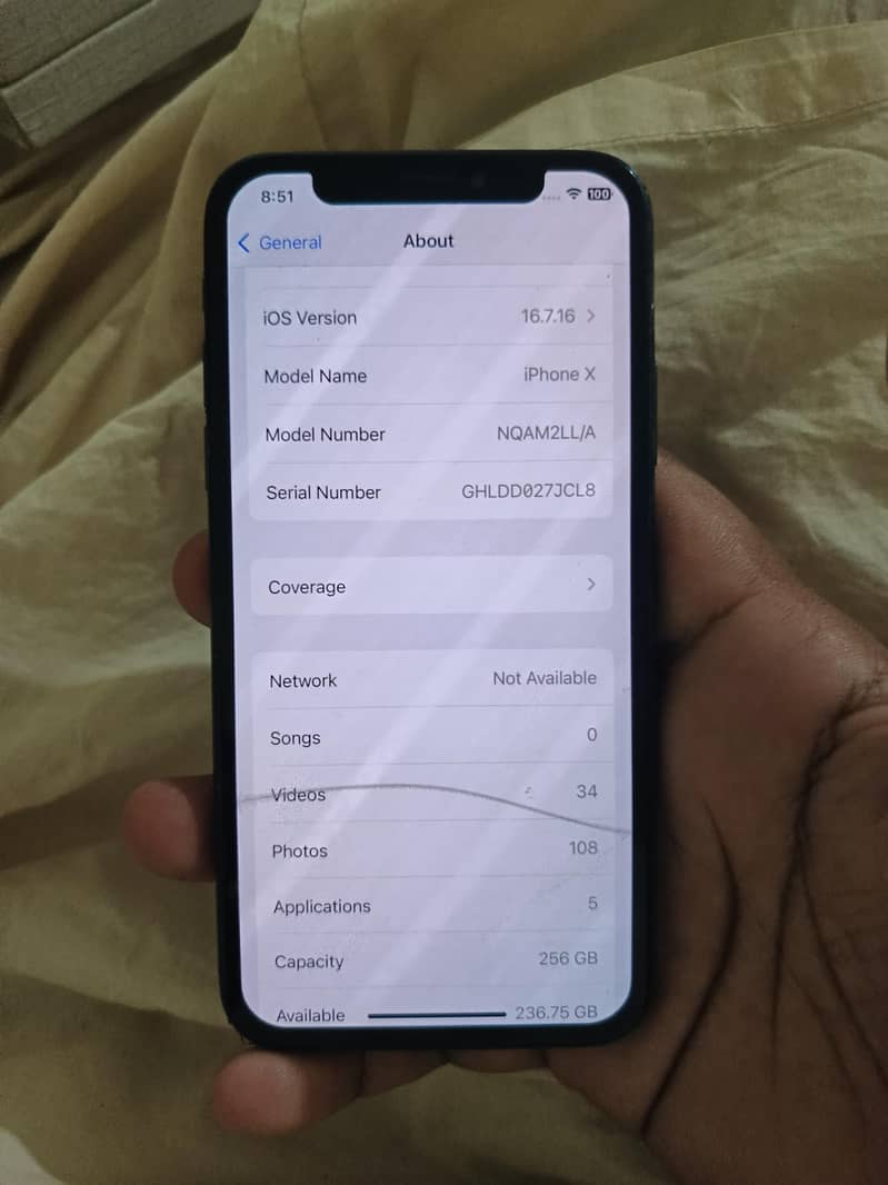 Apple iPhone X 5