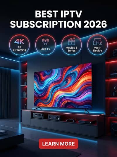 Title Best IPTV Service in Pakistan 2026 | 4K Live TV, Movies, Sports