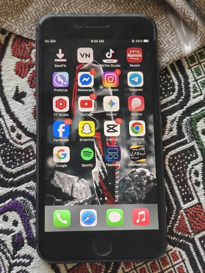 Apple iPhone 8 Plus,64 Gb, Crystal Clear Cameras,100 Health.