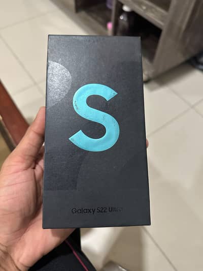 Samsung S22 Ultra With Box Dual Physical Sim
