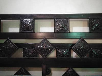 brand new iron bed queen size
