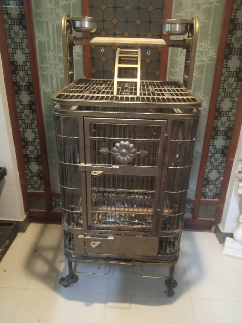 Exotics parrots cage 1
