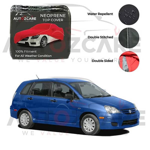 Suzuki Aerio Neoprene Top Cover - Model 2001-2007