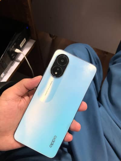 OPPO A18 with box 4+4 128gb