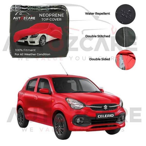 Suzuki Celerio Neoprene Top Cover - Model 2014-2025