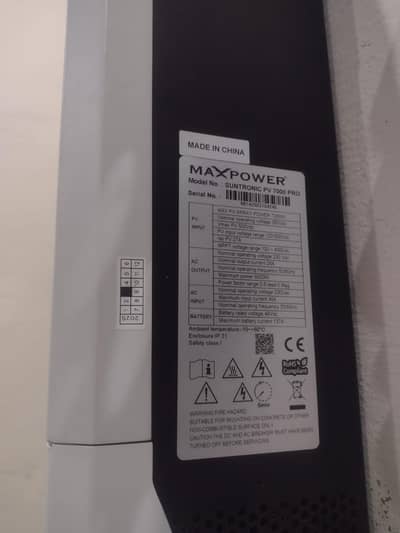 hybrid Inverter max Power 6 kilowatt urgent sale