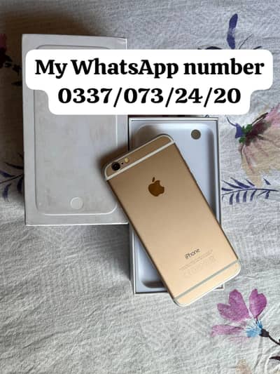 iPhone 6S 64gb PTA approved with box