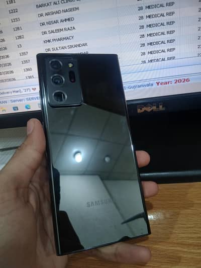 Samsung Mobile Note 20 Ultra