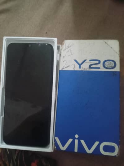 vivo y20 with box original penal touch