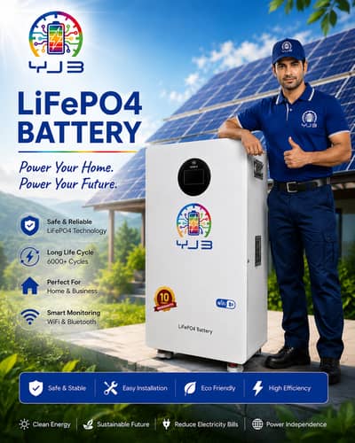 YJB lithium ion battery/absen/itel/Lifo PO4/6000 cycle/5kw/10kw/16kw