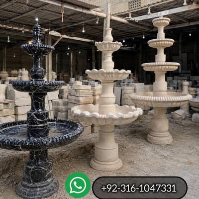 luxury large size outdoor water fountains