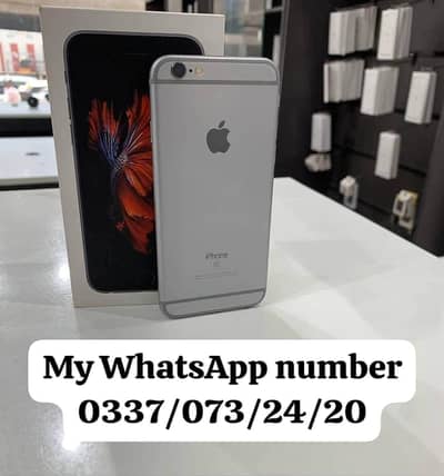 iPhone 6S 64gb with box PTA approved
