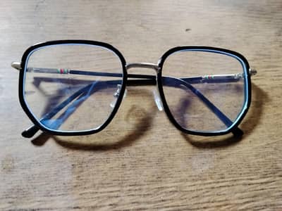 Metal Glasses Frame Black